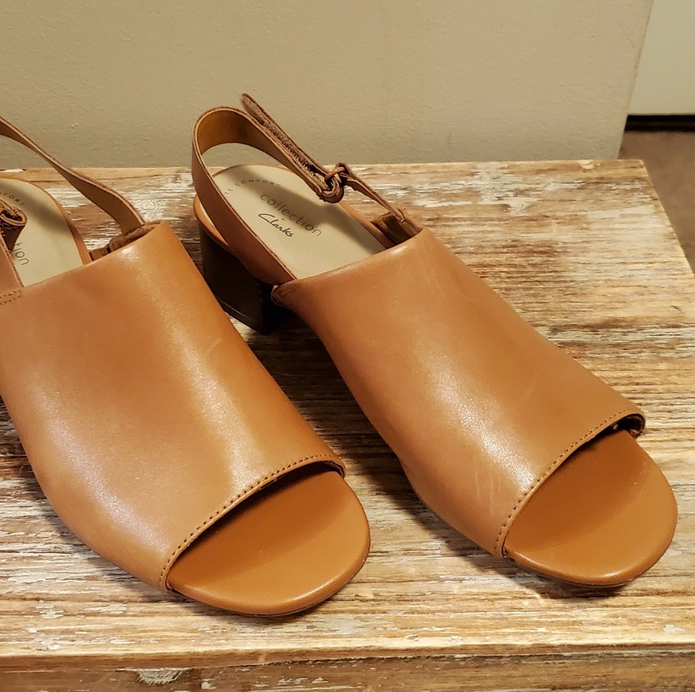 Clarks Heeled Sandal Shoes